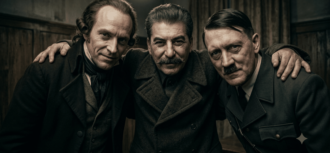 Hitler, Robespierre és Sztálin közös portréja a gyűlölet pszichológiájáról szóló cikkben